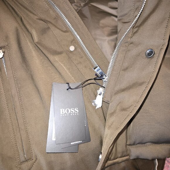 HUGO BOSS Hooded Down Water-Repellent Jacket - Picture 15 of 16
